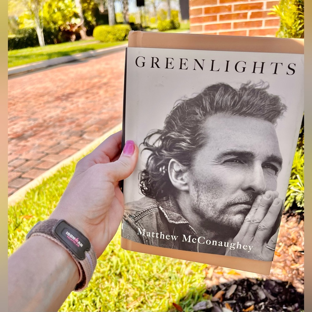 Green lights hardcover book